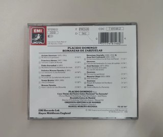 CD Plácido Domingo - Romanzas de Zarzuelas