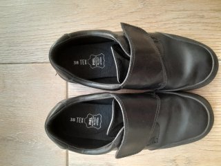 Zapatos de Colegio Tex Negros Talla 38