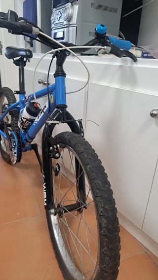 Bicicleta Montaña Niño B'Twin Azul