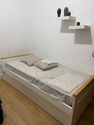 Estructura de Cama con Cama Nido 90 x 200