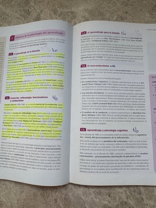 Psicología, Bachillerato 2 serie Comprende