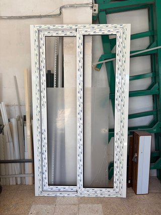 Puerta Corredera Serie Silver 76 RPT Bicolor