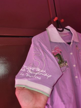 Polo La Martina Lila talla XL (no talla grande)