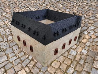 Tejados rústicos Exin Castillos Maquetas Dioramas