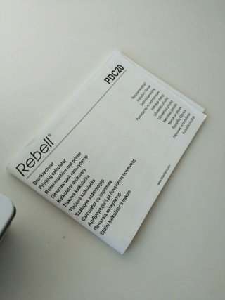 Calcolatrici Rebell PDC20