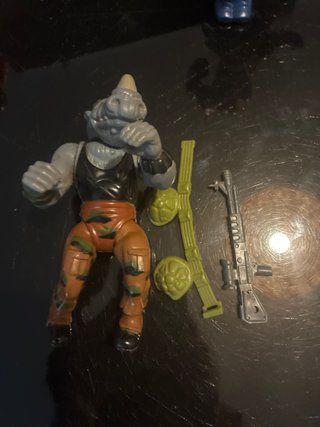 Figura Rocksteady Vintage TMNT