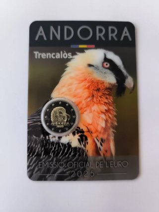 2 Monedas Conmemorativas 2€ Andorra 2025
