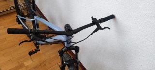 Bici de Montaña Rockrider Azul MTB alumínio 29"