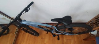 Bici de Montaña Rockrider Azul MTB alumínio 29"