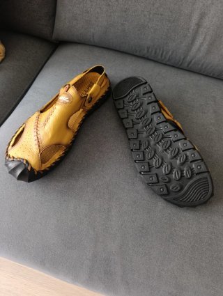 Sandalias Estilo Vikingo Amarillas