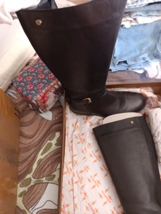 Botas de Piel KangaROOS Negras Talla 37