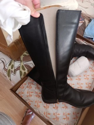 Botas de Piel KangaROOS Negras Talla 37