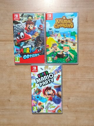 3 Juegos Nintendo Switch