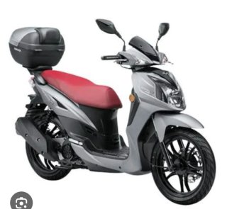 Sym Symphony 125cc Scooter Plata