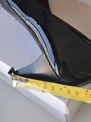 Zapatos de tacón charol Hispanitas negros