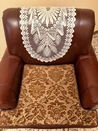 2 Sillones de Cuero Marrón