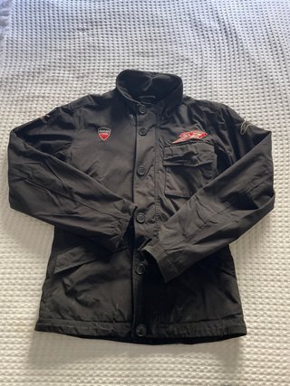 Chaqueta Ducati Corse Negra de chica.