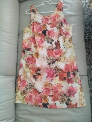 Vestido Flores Lefties Talla L