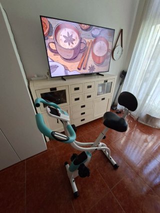 Bicicleta Estática Plegable