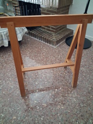 2 Borriquetas de Pino Macizo