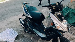 Scooter TGB Negro y Plateado