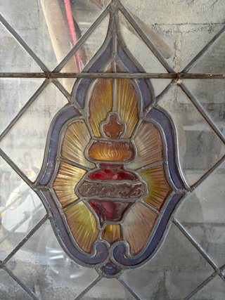 2 Puertas con Vidrieras Antiguas