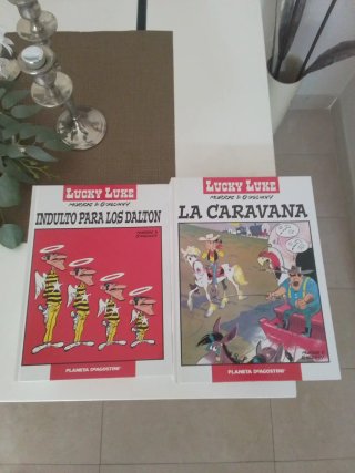 Lote 14 cómics Lucky Luke
