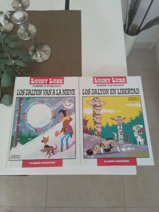 Lote 14 cómics Lucky Luke