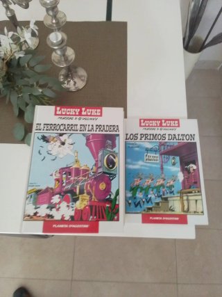 Lote 14 cómics Lucky Luke
