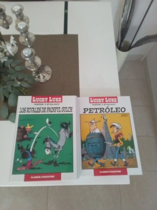 Lote 14 cómics Lucky Luke