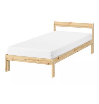 Cama IKEA de Madera 90 × 200 cm con somier