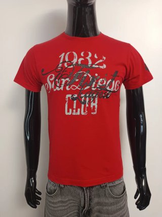 Camiseta Inside Talla M Roja Estampada