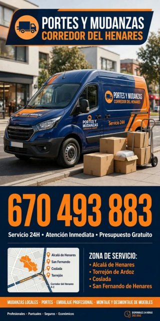 Servicio de Portes y Mudanzas 670493883