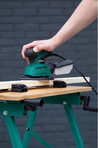 Lijadora de mano VONROC 130W