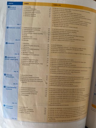 Libro Matemàtiques, 3 ESO