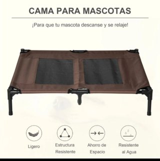 Cama elevada para mascotas