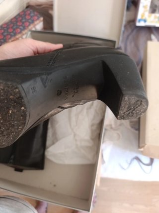 Botas Altas Negras Talla 37