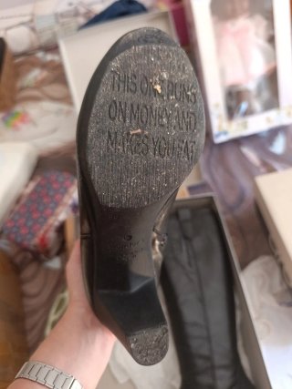 Botas Altas Negras Talla 37