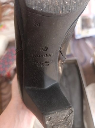 Botas Altas Negras Talla 37