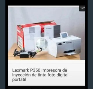 Impresora Lexmark P350 Portátil