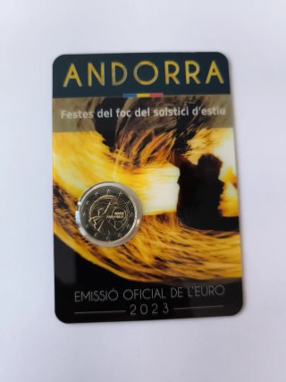 2 Monedas Conmemorativas 2€ Andorra 2023