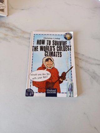 Libro en ingles how to survive the world coldest