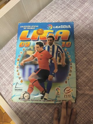 Álbum Liga 2009-2010 Completo