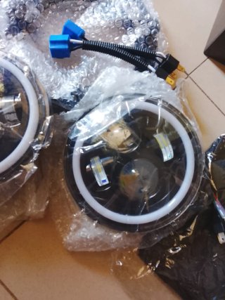 Faros LED Redondos 7 Patrol Y60