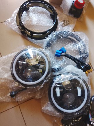 Faros LED Redondos 7 Patrol Y60