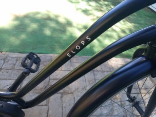 Bicicleta Urbana Decathlon Elops 100 Negra nueva