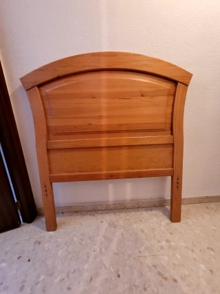 Cabecero de Cama de Madera Maciza de pino