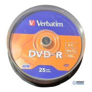 Verbatim DVD-R 25pz AZO 4.7GB 16x