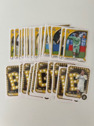 LOTE TOPPS REAL MADRID 2025/26