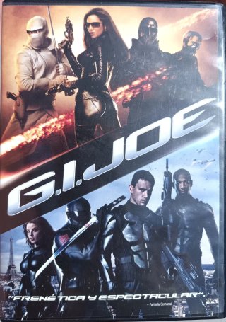 DVD G.I. Joe Película Acción y Aventura